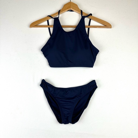 Tommy Bahama Halter Criss-Cross Tankini Swimsuit Beach Resort Pool